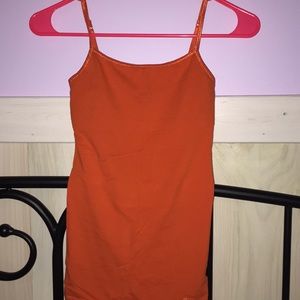 Orange cami